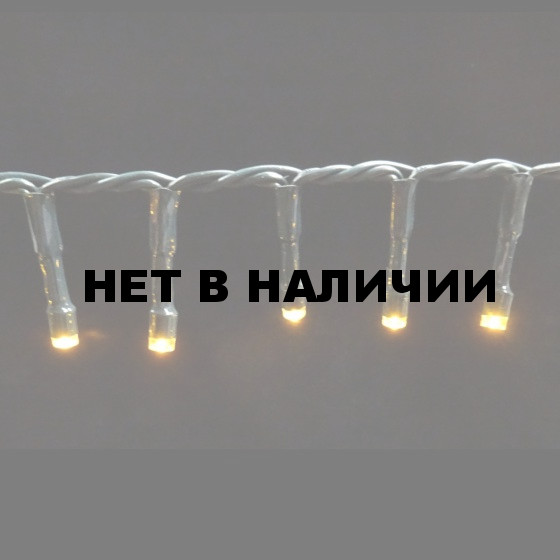 Светодиодная гирлянда на батарейках с таймером (теплый свет) Luca lights 83085 1440 см