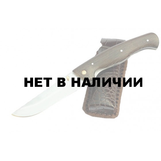 Нож Ворсма складной Сибиряк, сталь 95х18, дерево-венге (кузница Семина)