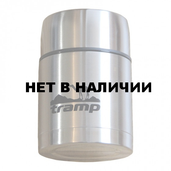 Термос с широким горлом 0,7 л. Tramp TRC-078 (серый)