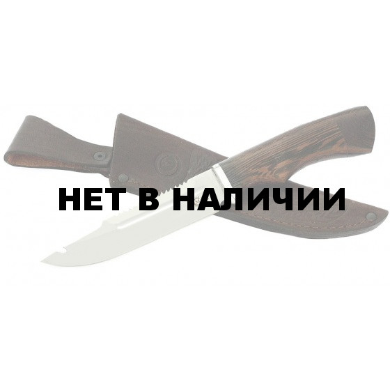 Нож туристический Щука, сталь 95х18, дерево-венге