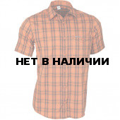 Рубашка мужская Sunburn клетка оранжевая