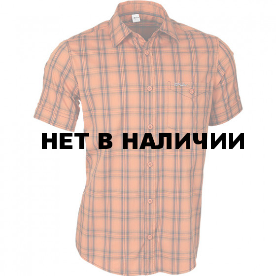 Рубашка мужская Sunburn клетка оранжевая