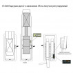 Подсумок для 2-х магазинов АК на липучке регулируемый олива