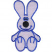 Термонаклейка -1330 Серый кролик вышивка