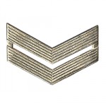Знак различия ВС младший сержант повседневный металл