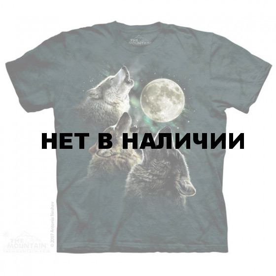 Футболка The Mountain Three wolf moon