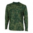 Футболка L/S-2 камуфлированная цифровая флора