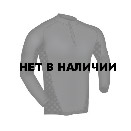 Термобелье фуфайка EF Shirt Long Sleeve 1/4 Zip Black Blackhawk