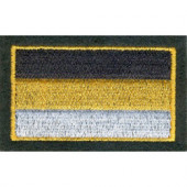 Нашивка на рукав Флаг Имперский 55х90мм вышивка шелк