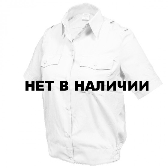 Рубашка форменная Белая Женская с К/р