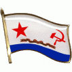 Миниатюрный знак Флажок ВМФ СССР на пинсе металл