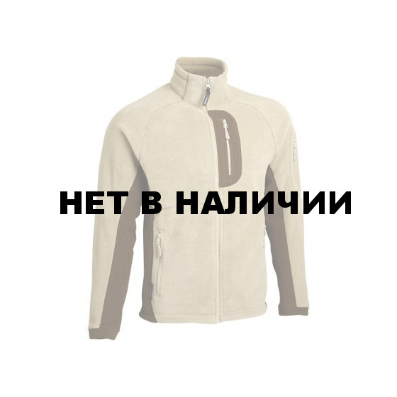 Куртка Macalu 2-цветная Polartec песок / dark brown