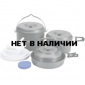 Набор посуды 2 кастрюли, 1 сковородка, 1 чайник (6-7 персон)