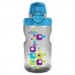 Бутылка Nalgene OTF KIDS GRAY SQUARE W/BLU CAP