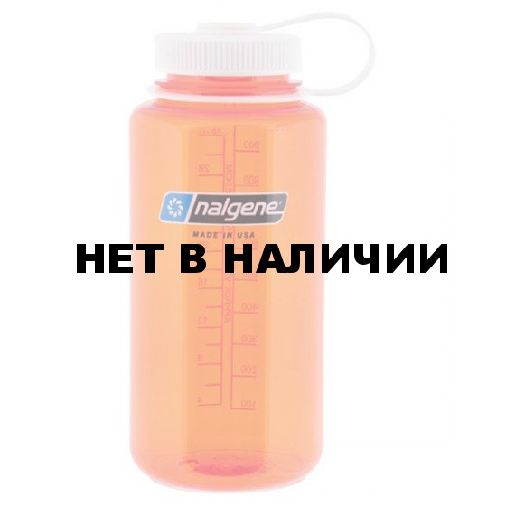 Бутылка Nalgene WM 1 QT ORANGE W/WHITE LID