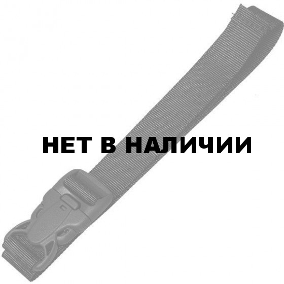 Крепежная стропа 25 мм с фастексом Duraflex 120 см 2 шт. черный