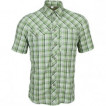 Рубашка Grid, короткий рукав, серо-зеленая