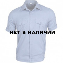Рубашка форменная, короткий рукав, голубая