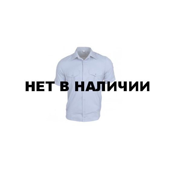 Рубашка форменная, короткий рукав, голубая