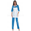 Комплект одежды медицинской женской Дельта(блуза и брюки)
