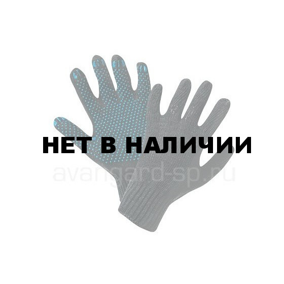 Перчатки полушерстяные с ПВХ