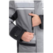 Куртка Виват утепленная мужская цвет серый+черный+светло-серый