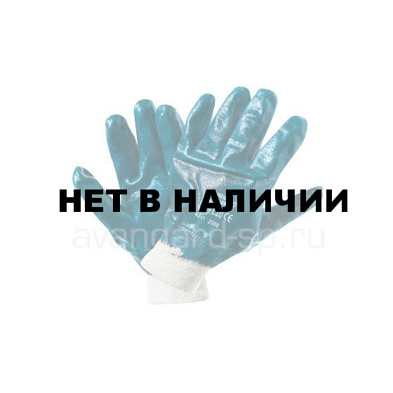Перчатки нитриловые обливные