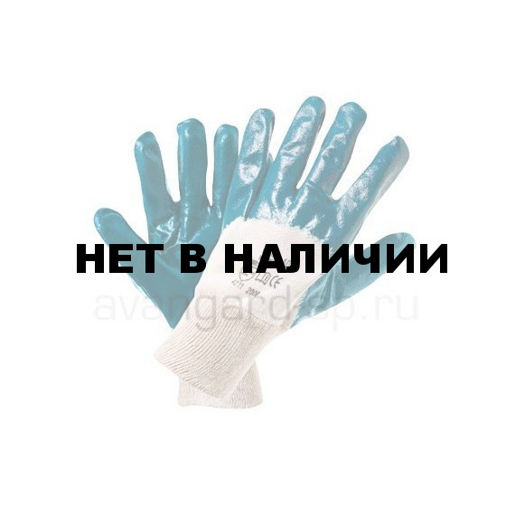 Перчатки нитриловые полуобливные
