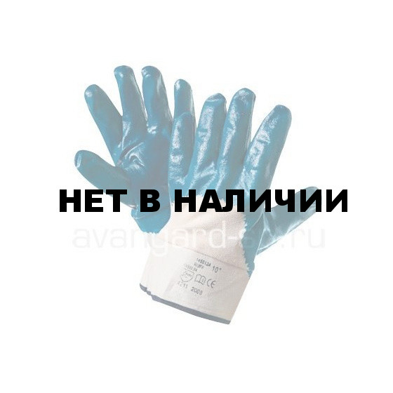 Перчатки нитриловые полуобливные