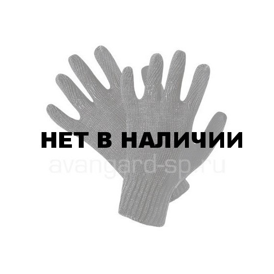 Перчатки полушерстяные двойные