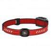 Фонарь Fenix налобный HL18R-T V2.0 черный с красным ремешком
