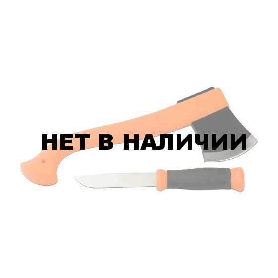 Набор Morakniv Outdoor Kit MG, нож Mora 2000 + топор (оранжевый), 12096