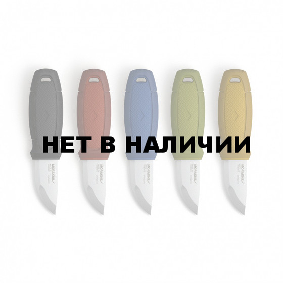 Нож Morakniv Eldris, нержавеющая сталь, цвет желтый, с ножнами, 13516