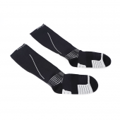 Водонепроницаемые носки Dexshell Mudder L (43-46), Черные с серыми полосками