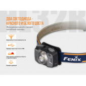Налобный фонарь Fenix HL32Rb голубой