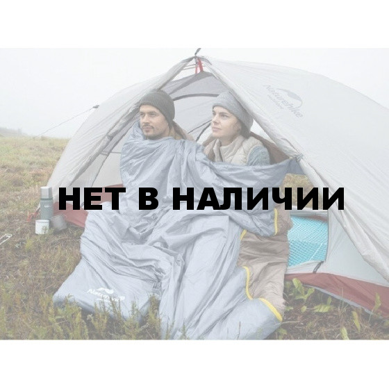 Мешок спальный Naturehike NH21MSD09 мини LW180 серо-коричневый, 6927595777954