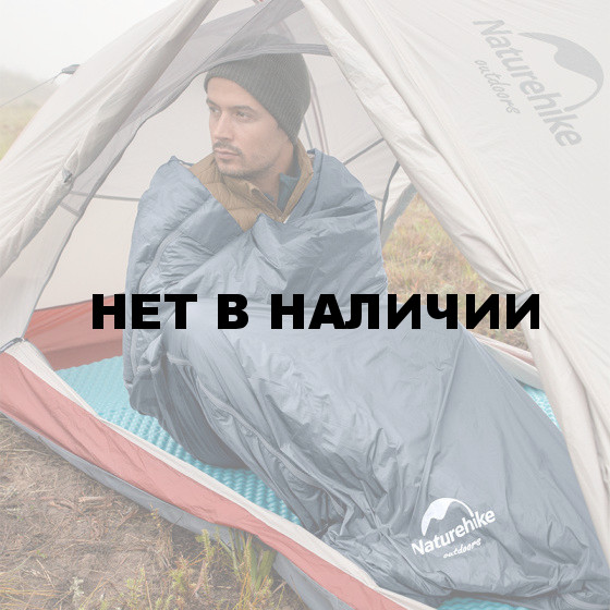 Ультралёгкий спальный мешок Naturehike тип конверт LW180 лето Blue Size XL, 6927595777978