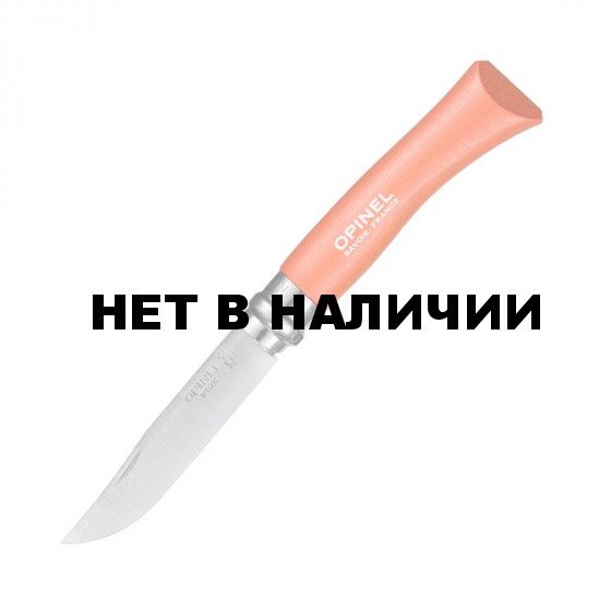 Нож Opinel №7, нержавеющая сталь, оранжевый, блистер, 001608