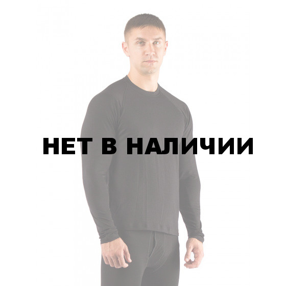 Футболка мужская Atar/ дл. рукав/ шерсть 160/ черный/ XXL, Atar9090XXL