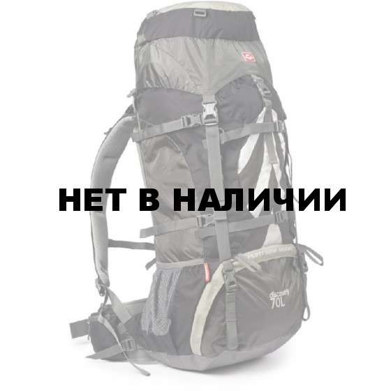 Рюкзак Naturehike NH70B070-B 70L черно-серый, 6927595709009