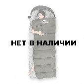 Спальный мешок Naturehike U Series Двойной хлопок осень-зима Green U350S, молния слева, 6927595764329L