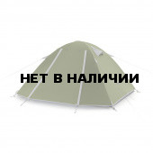 Палатка Naturehike P-Series NH18Z033-P трехместная темно-зеленая, 6927595783665