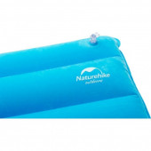 Подушка  Naturehike NH18F018-Z надувная прямоугольная  голубая, 6927595760918