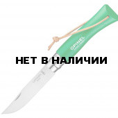 Нож Opinel №7 Trekking нержавеющая сталь, зеленый