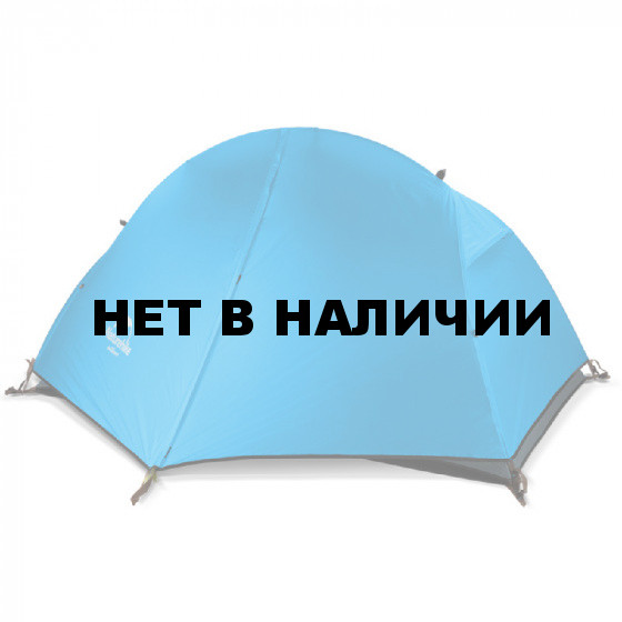 Палатка 1-местная Naturehike сверхлегкая + коврик NH18A095-D, 210T, голубой, 6975641886471