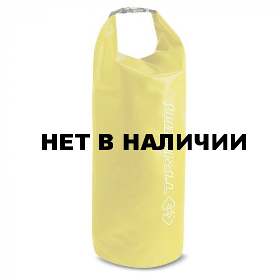 Сумка лодочная водонепроницаемая Trimm SAVER, 25 литров, диаметр 22*61, желтый, 45940