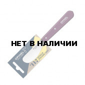 Нож для масла Opinel №117, деревянная рукоять, блистер, нержавеющая сталь, сливовый, 001934