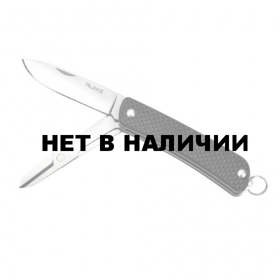 Налобный фонарь Fenix HM61R + складной нож Ruike S22, черный