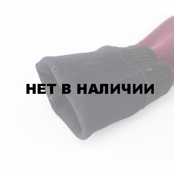 Водонепроницаемые носки DexShell Ultra Thin Crew M (39-42), бордовый/черный, DS683BBM