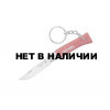 Нож-брелок Opinel №4, нержавеющая сталь, красный, 002055